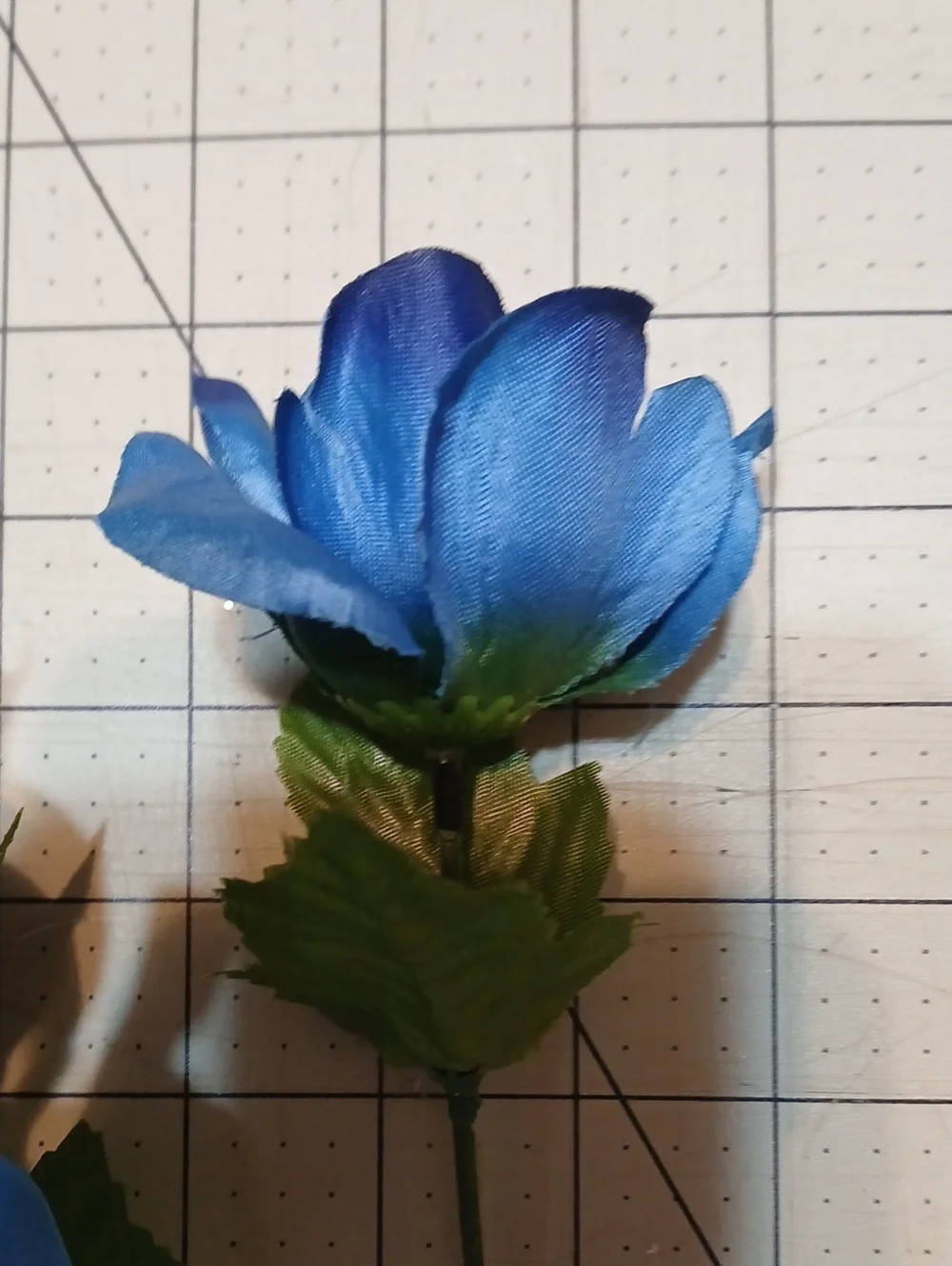 Mainstays Blue Anemone Artificial Floral Bouquet